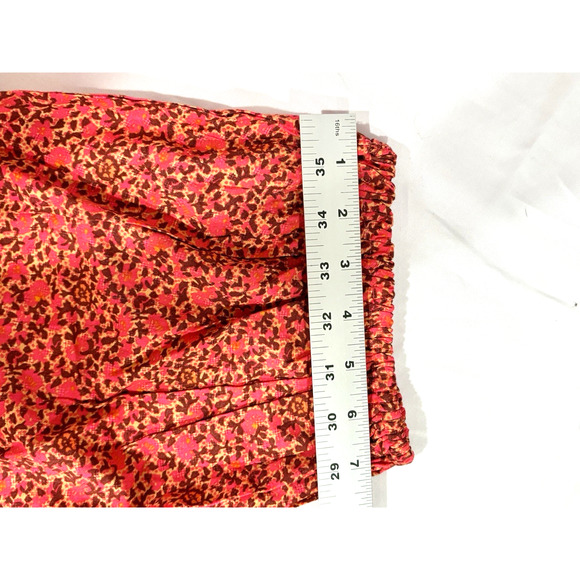 Universal Thread Bell Elbow Sleeve Mini A-Line Dress - Red - Womens X-Large - Picture 9 of 13